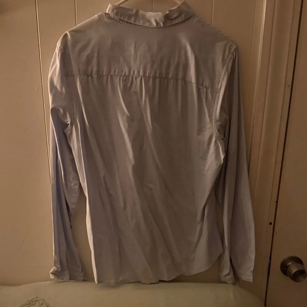 Talbots Women's Light Blue Blouse - Picture 2 of 3